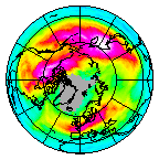Ozone Field of 11 January 2016