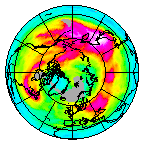 Ozone Field of 14 January 2016