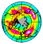 Ozone Field of 22 January 2016