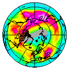 Ozone Field of 25 January 2016