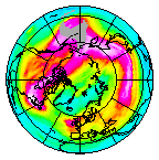 Ozone Field of 14 February 2016