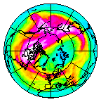 Ozone Field of 22 February 2016