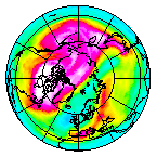 Ozone Field of 28 February 2016