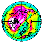 Ozone Field of 29 February 2016