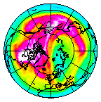 Ozone Field of 03 March 2016