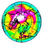 Ozone Field of 07 March 2016
