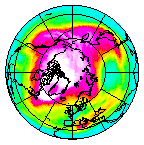 Ozone Field of 12 March 2016
