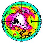 Ozone Field of 17 March 2016