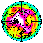 Ozone Field of 19 March 2016