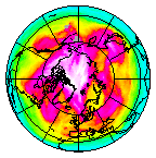 Ozone Field of 21 March 2016