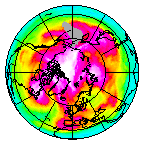 Ozone Field of 23 March 2016