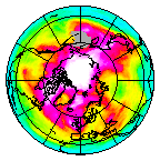 Ozone Field of 27 March 2016