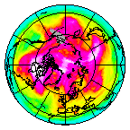 Ozone Field of 07 April 2016