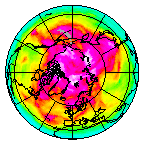 Ozone Field of 18 April 2016