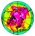 Ozone Field of 19 April 2016