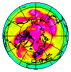 Ozone Field of 24 April 2016