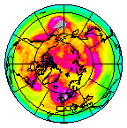 Ozone Field of 29 April 2016
