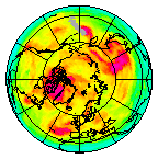 Ozone Field of 25 May 2016