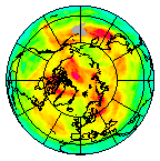 Ozone Field of 05 June 2016