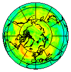 Ozone Field of 10 July 2016