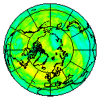 Ozone Field of 03 August 2016