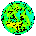 Ozone Field of 04 August 2016