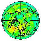 Ozone Field of 06 August 2016
