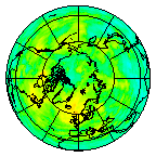 Ozone Field of 08 August 2016