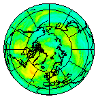Ozone Field of 21 August 2016