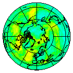 Ozone Field of 24 August 2016