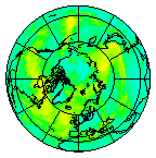 Ozone Field of 25 August 2016