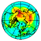 Ozone Field of 10 November 2016