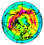 Ozone Field of 23 December 2016