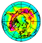Ozone Field of 24 December 2016