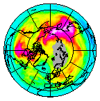 Ozone Field of 04 January 2017