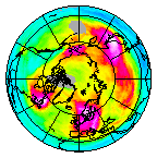 Ozone Field of 14 January 2017