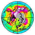 Ozone Field of 23 January 2017