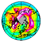 Ozone Field of 24 January 2017
