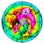 Ozone Field of 25 January 2017