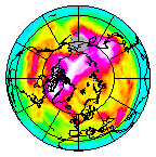 Ozone Field of 23 February 2017