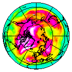 Ozone Field of 25 March 2017