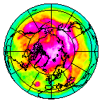 Ozone Field of 09 April 2017