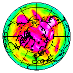 Ozone Field of 12 April 2017