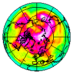 Ozone Field of 14 April 2017