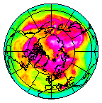 Ozone Field of 22 April 2017