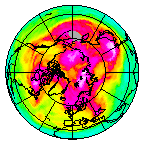 Ozone Field of 24 April 2017