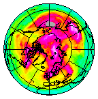 Ozone Field of 25 April 2017