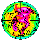 Ozone Field of 28 April 2017
