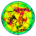 Ozone Field of 25 May 2017