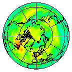 Ozone Field of 23 July 2017